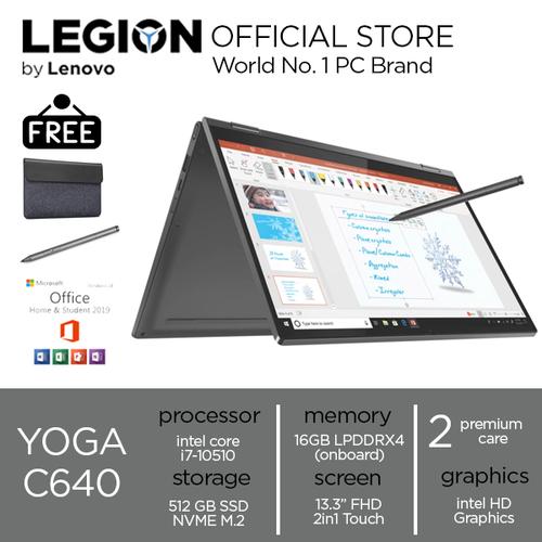 [EZO.2400513] Lenovo Yoga C640 13IML 2in1 Touch i7 10510 16GB 512ssd W10+OHS 13.3FHD