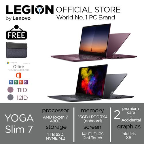 [EZO.2400515] Lenovo Yoga Slim 7 14ARE Ryzen 7 4800 16GB 1TBssd W10+OHS 14.0FHD IPS