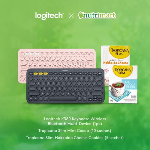 [EZO.8500137] Logitech X Nutrimart Exclusive Bundle - K380 Keyboard Wireless