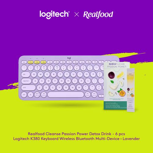 [EZO.8500139] Logitech X Realfood Exclusive Bundle - K380 Keyboard Wireless