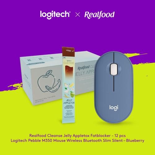 [EZO.8500141] Logitech X Realfood Exclusive Bundle - M350 Mouse Wireless
