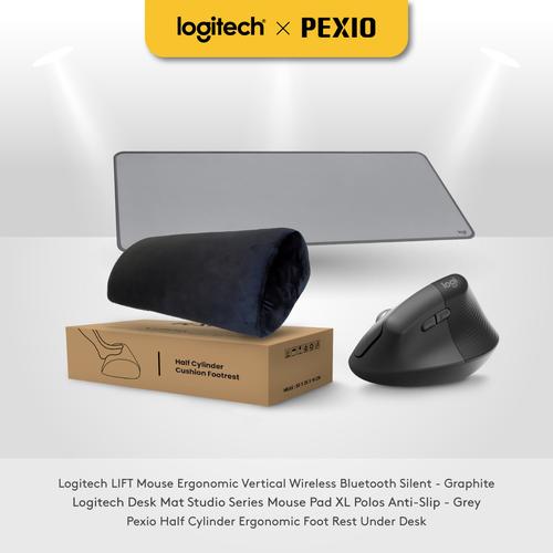 [EZO.8500143] Logitech X PEXIO Exclusive Bundle - Mouse LIFT & Desk Mat
