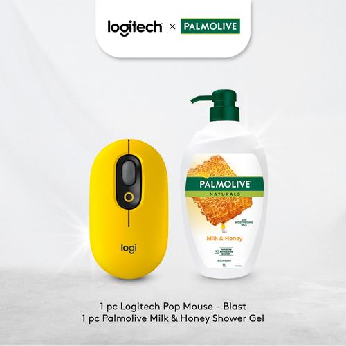 [EZO.8500154] Logitech X Palmolive Exclusive Bundle - POP Mouse Blast