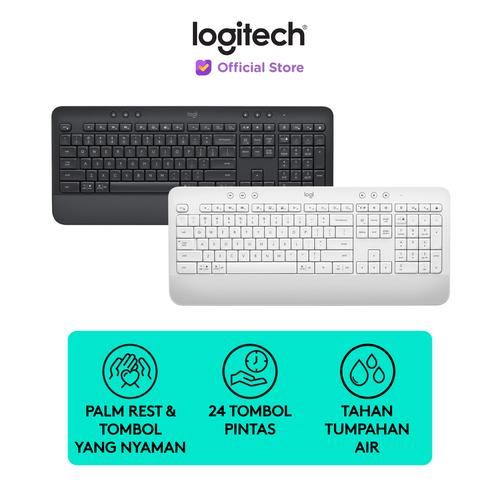 [EZO.8500160] Logitech Signature K650 Keyboard Wireless Bluetooth Comfort