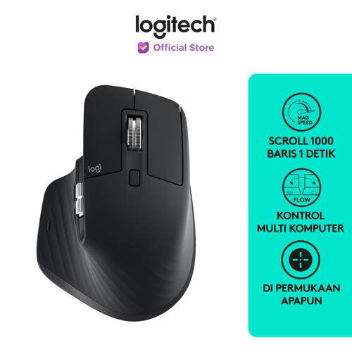 [EZO.8500194] Logitech MX Master 3 Mouse Wireless Bluetooth Advanced for Power User