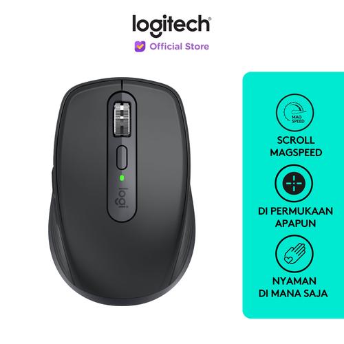 [EZO.8500205] Logitech MX Anywhere 3 Mouse Wireless Performance Compact - Graphite