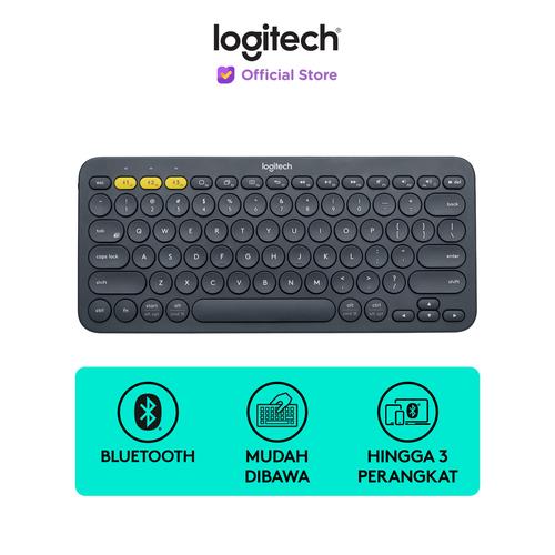 [EZO.8500219] Logitech K380 Keyboard Wireless Bluetooth Multi-Device - Black