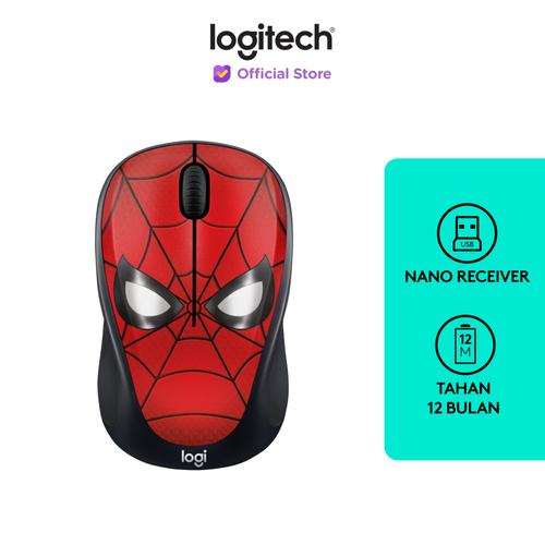 [EZO.8500223] Logitech M238 Marvel Collection Wireless Mouse - SPIDERMAN