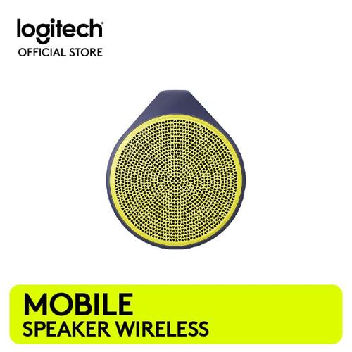 [EZO.8500233] Logitech X100 Mobile Wireless Speaker - Yellow