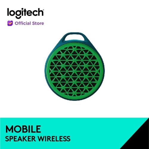 [EZO.8500237] Logitech X50 Mobile Wireless Speaker - Green