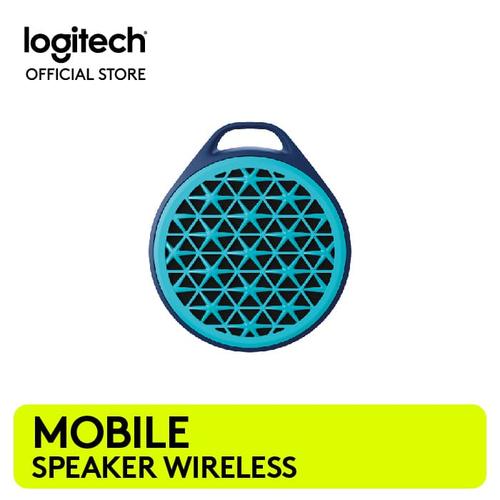 [EZO.8500238] Logitech X50 Mobile Wireless Speaker - Blue