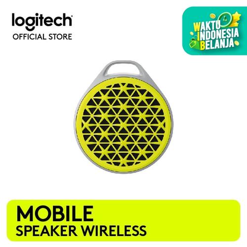 [EZO.8500239] Logitech X50 Mobile Wireless Speaker - Yellow