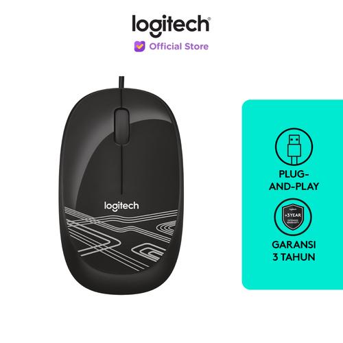 [EZO.8500248] Logitech M105 Mouse Kabel USB Optical - Black