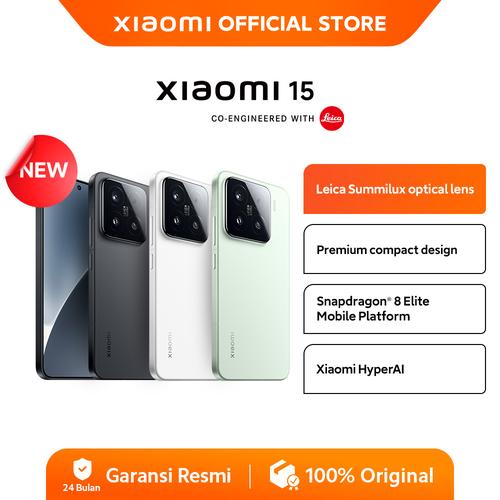 [EZO.3200009] Xiaomi 15 (12/256GB) (12/512GB) | Leica Summilux Lens | Snapdragon 8 | Xiaomi Hyper AI [Official Store]