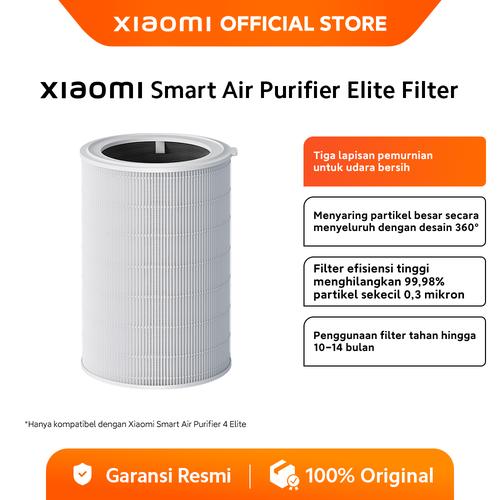 [EZO.3200038] Xiaomi Smart Air Purifier Elite Filter | Tiga lapisan pemurnian | Saring partikel 360 derajat | Filter 99.98% partikel 0.3 mikron | Kompatibel Xiaomi Smart Air Purifier Elite Filter [Official Store]
