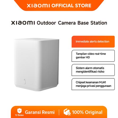 [EZO.3200042] Xiaomi Outdoor Camera Base Station | Chipset MJA1 | Alarm identifikasi risiko | Real-time video HD | Immediate alerts detection [Official Store]