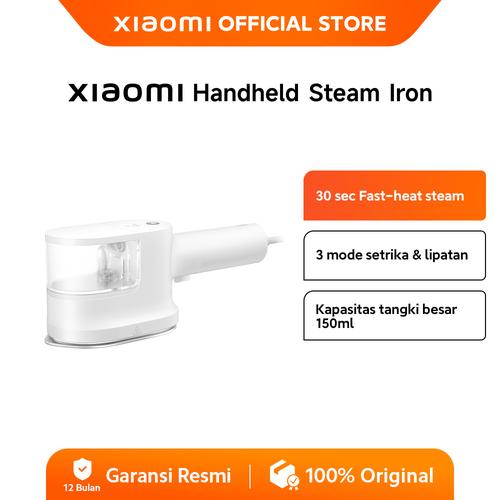 [EZO.3200045] Xiaomi Handheld Steam Iron | 10 titik uap | Tekanan 30 kPa | Tangki air 150ml | Panas cepat dalam 30 detik  [Official Store]