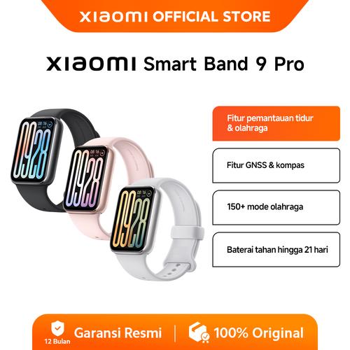 [EZO.3200047] Xiaomi Smart Band 9 Pro | Bezel Tipis 1,74 | 150 Mode Olahraga | Pemantau Oksigen Darah & Detak Jantung | Frame Alloy Allumunium [Official Store]