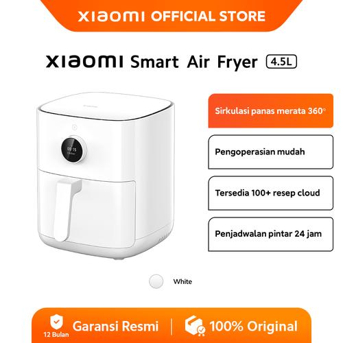 [EZO.3200053] Xiaomi Smart Air Fryer 4.5L | Free 100+ resep dari aplikasi | Kontrol Suara | Pengoperasian mudah | Penjadwalan pintar 24 jam [ Official Store ]