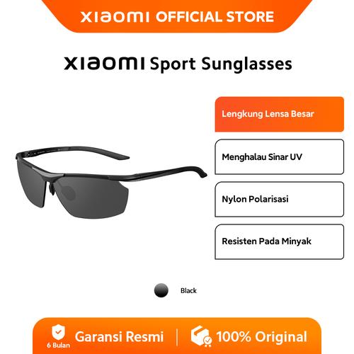 [EZO.3200069] Xiaomi Sport Sunglasses | Lengkung Lensa Besar | Menghalau Sinar UV | Nylon Polarisasi | Resisten Minyak | Kacamata Olahraga [Official Store]