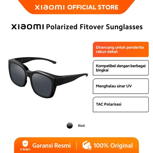 [EZO.3200070] Xiaomi Polarized Fitover Sunglasses | TAC Polarisasi | Menghalau Sinar UV | Kacamata [Official Store]