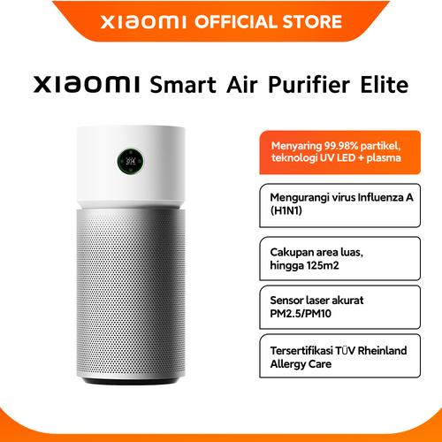 [EZO.3200112] Official Xiaomi Smart Air Purifier Elite | Mengurangi virus Influenza A (H1N1) | Cakupan area luas hingga 125 m2