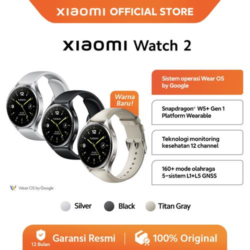[EZO.3200113] Official Xiaomi Watch 2 | Snapdragon W5+ Gen 1 160 Sports Mode
