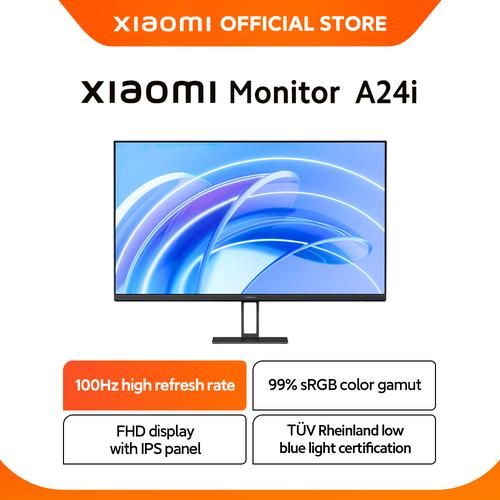 [EZO.3200114] Official Xiaomi Monitor A24i | 100Hz high refresh rate | 99% sRGB color gamut | FHD Display with IPS Panel | TUV Rheinland low blue light certification