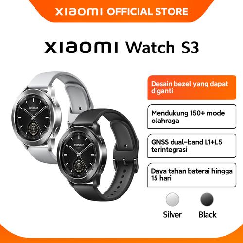 [EZO.3200123] Official Xiaomi Watch S3 | Layar AMOLED 1,43"