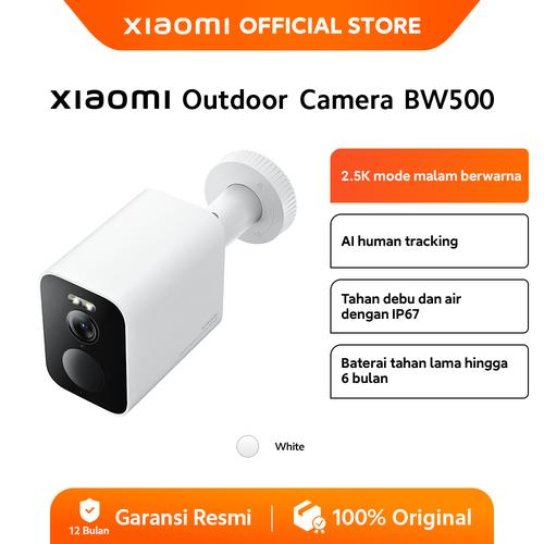 [EZO.3200185] Xiaomi Outdoor Camera BW500 | 2.5K full-colour night vision | Tahan debu dan air IP67 | Kamera outdoor | CCTV [Official Store]