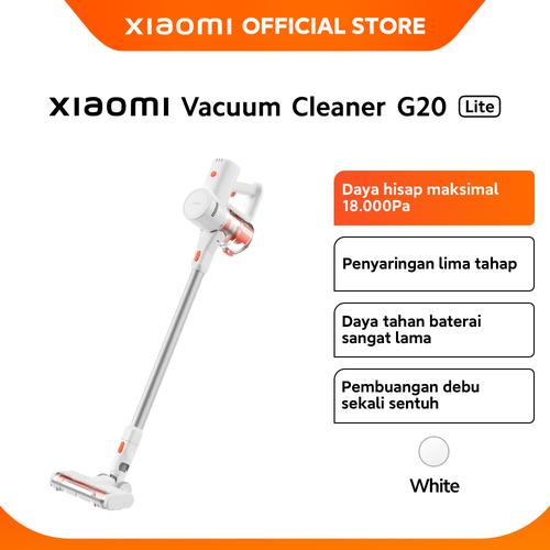 [EZO.3200198] Official Xiaomi Vacuum Cleaner G20 Lite | Daya Isap Maksimal 18.000 Pa | Penyaringan Lima Tahap | Masa Pakai Baterai Superlama