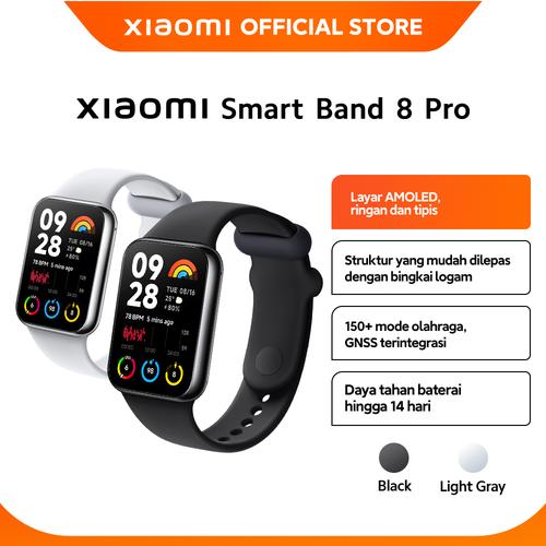 [EZO.3200200] Official Xiaomi Smart Band 8 Pro | Layar AMOLED segi empat berwarna 1,74"