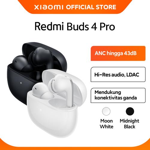 [EZO.3200238] XIAOMI OFFICIAL Redmi Buds 4 Pro ANC 43dB LDAC Konektivitas ganda