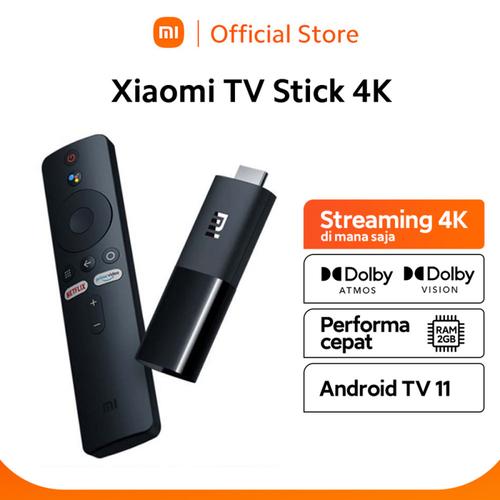 [EZO.3200247] XIAOMI OFFICIAL Xiaomi TV Stick 4K Android TV 11 4K Portabel
