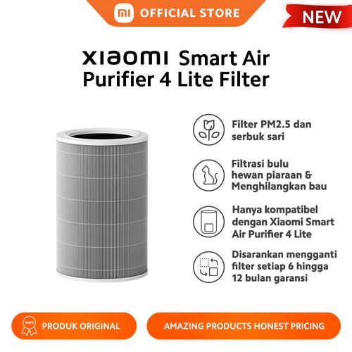 [EZO.3200255] XIAOMI OFFICIAL Xiaomi Air Purifier 4 Lite Filter Filtrasi 3 Lapis