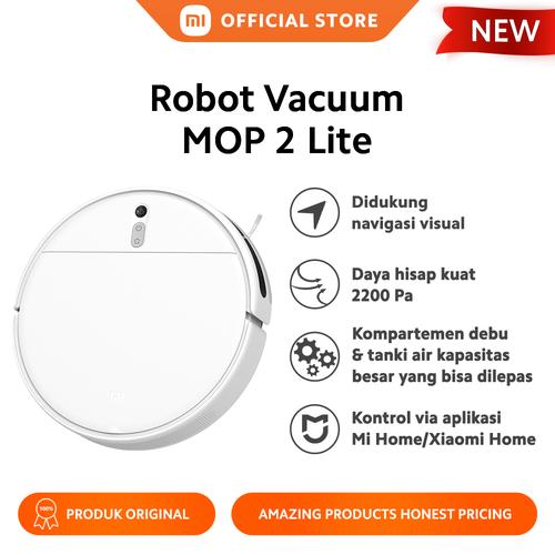 [EZO.3200280] Xiaomi Official Mi Robot Vacuum-Mop 2 Lite Zigzag Cleaning 25 Sensor
