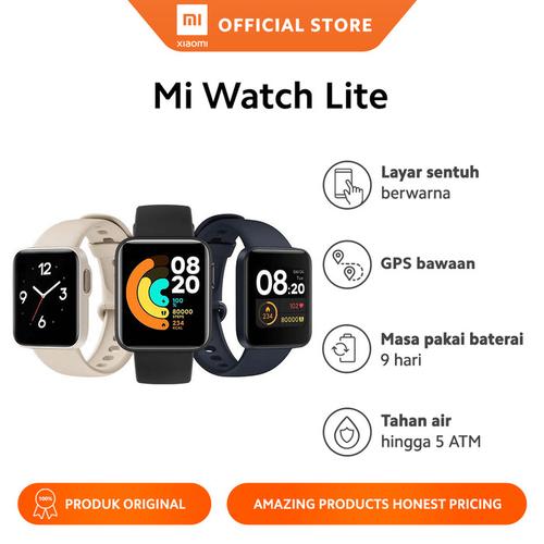 [EZO.3200295] Xiaomi Official Mi Watch Lite Fitness Smartwatch 11 Mode Olahraga