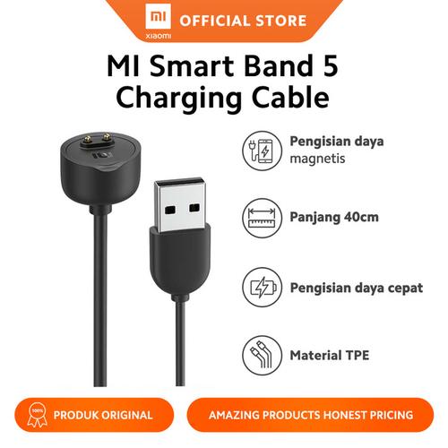 [EZO.3200303] Xiaomi Official Mi Smart Band 5 Charging Cable Fast Charging