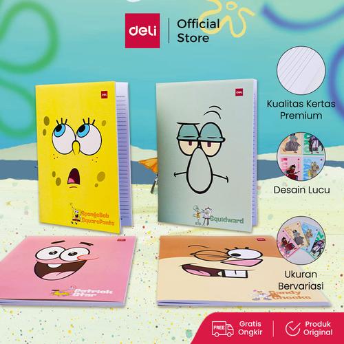 [EZO.7000004] Deli Writing Book / Notebook / Buku Tulis Sekolah B5 42 Lembar CNB542