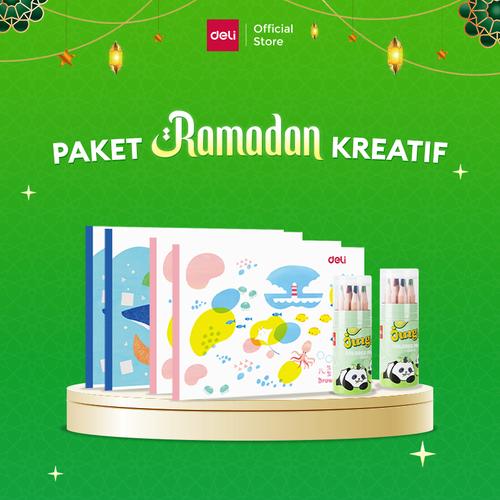 [EZO.7000018] Paket Set Pensil Warna Gratis 4 Buku Gambar