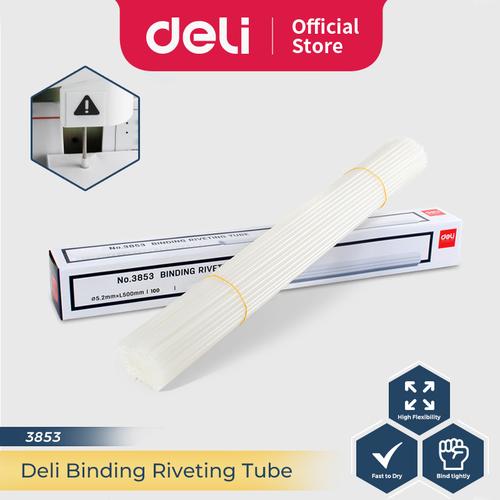 [EZO.7000061] Deli Isi Mesin Jilid / Binding Riveting Tube Transparan 3853