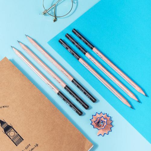 [EZO.7000075] Deli Pensil Sketsa / Graphite Pencil HB EC002-HB
