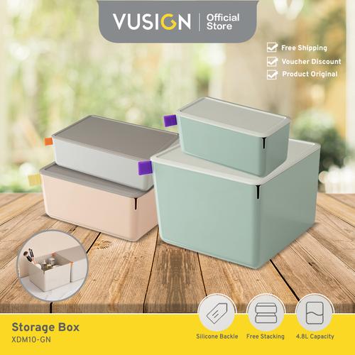 [EZO.7000099] Vusign Kotak Penyimpanan Desktop / Desktop Storage Box Besar XDM12