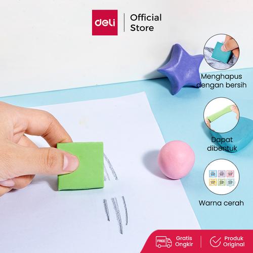 [EZO.7000119] Deli Penghapus Elastis / Kneadble Eraser Slime VP176