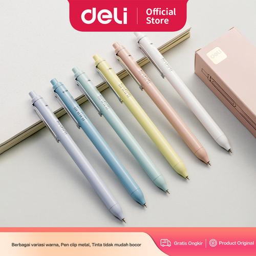 [EZO.7000132] Deli Pulpen Gel / Gel Pen 0.5mm SA338
