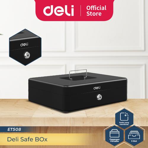 [EZO.7000139] Deli Brangkas Uang / Safe Box 0.8mm ET50X