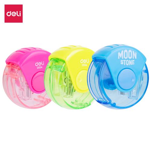 [EZO.7000175] Deli Rautan Pensil / Pencil Sharpener Portable Dengan Penutup E0554