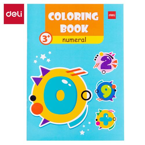 [EZO.7000189] Deli Buku Mewarnai Ekstra Besar / Coloring Book 16 Macam Gambar EN0XX