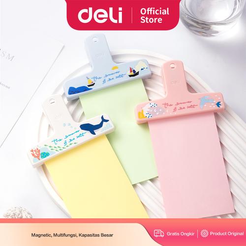 [EZO.7000220] Deli Penjepit Kertas / Clip Magnetik Lucu Multifungsi TP540