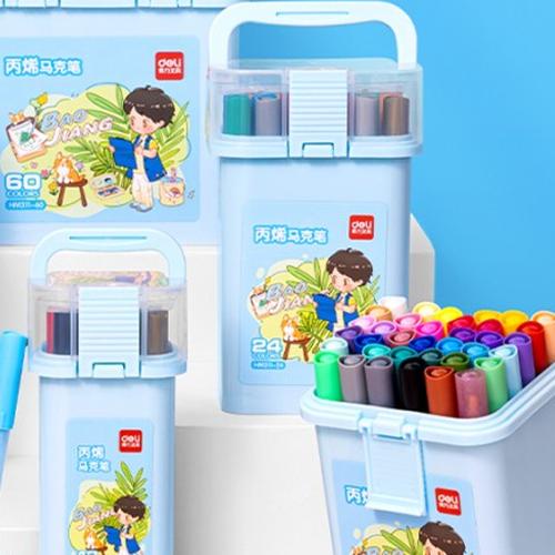 [EZO.7000229] Deli Spidol Akrilik / Acrylic Marker 60 Colors HM311